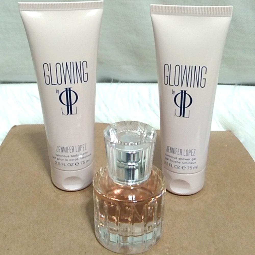 RARE! NWOT Or Box Glowing By JLO 3 Piece Bundle
